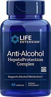 Life Extension Anti-Alcohol with Hepatoprotection Complex, 60 Count