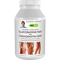 Andrew Lessman Glucosamine 1500 Chondroitin 1200-150 Capsules – 100% Sulfate Form, Research Established Ingredients and Levels for Support of Healthy Joint Tissue. Small Easy to Swallow Capsules