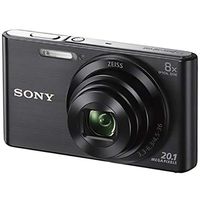 Sony DSCW830 Digital Compact Camera - Black (20.1MP, 8X Optical Zoom) 2.7 inch LCD