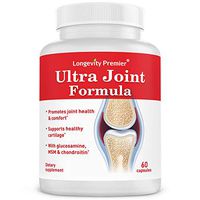Glucosamine Chondroitin with Turmeric MSM Boswellia - Longevity Ultra Joint Formula for Relief, Support and Health. Joint Supplement for Men and Women.