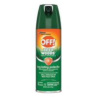 OFF! Deep Woods Insect Repellent, 6oz Aerosol, 12/Carton (SJN611081)