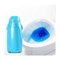 Toilet Tank and Bathroom Cleaning System, Bleach and Blue Cleaning with Natural Plant Scent,Automatic Toilet Bowl Cleaner (Blue)