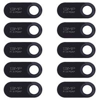 JUNXI Phone case Phone Cover 10 PCS Back Camera Lens for Huawei Y6 Pro (2019) / Y6 (2019) (Black) (Color : Black)