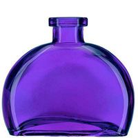 Courtney's Candles Violet 6 Ounce Figi Glass Vase