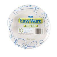 Paper Bowls 10 Count Heavy Duty Easy Ware 20 oz Printed Design, Case of 16