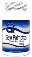 Saw Palmetto Standardized Extract 320mg 200 Capsules ^GLS
