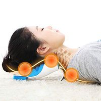 SuperUS Neck And Shoulder Relaxer Neck Pain Relief Massage Pillow Neck Support Pillow