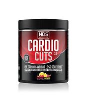 NDS Nutrition Cardio Cuts 3.0 - Advanced Pre-Cardio and Weight Loss Formula with L-Carnitine - Maximum Energy, Greater Endurance, Faster Recovery, Increased Performance - Razz Lemonade - 40 Servings