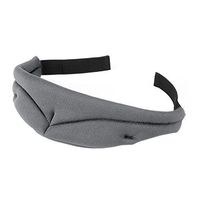 Eye Mask,Sleep Mask,Blindfold,Mulberry Silk Eye Shades with Adjustable Strap,Best for sleeping,Travel Nap by Drop Love H.C (Gray)