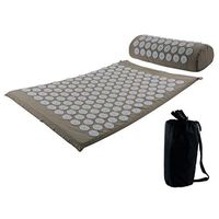 Forart Fit Acupressure Mat and Pillow Set for Back/Neck Pain Relief and Muscle Relaxation Mat