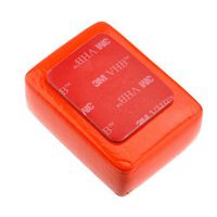 Goliton Floaty Float Box Sponge with 3M Adhesive Anti Sink for GoPro HD Hero 1 / Hero 2 / Hero 3 / Hero 3+/Hero4 /Hero5 /4 Session/5 Session XiaoYI Xiaomi- Red