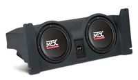 MTX Thunderform Custom Subwoofer Enclosure for Jeep WRANGLER TJ 1997-2006 LOADED w 10" MTX Subwoofer (CHARCOAL)
