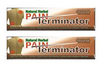 Golden Sunshine - Pain Terminator Cream Tube - 1.77 oz (50 gm) - 2 Pack
