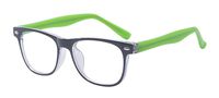 ALWAYSUV Blue Light Filter Computer Glasses for Blocking UV Blue Ray Minimize Headache [Anti Digital Eye Fatigue] Transparent Lens Green Frame