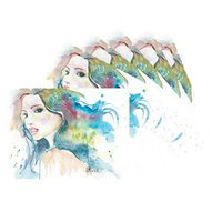 Boho Blank Note Card Assortment: 6 Artistic All Occasion Watercolor Cards, with Envelopes