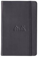 Rhodia Webnotebook Black Blank 3.5 x 5.5 Notebook - R118079 by Rhodia