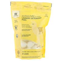 Grab Green Laundry Detergent Pods, Newborn Baby, 0-4 Months, Calming Chamomile with Essential Oils, 30 Loads, 1.05 lbs (480 g)