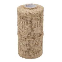 CH gift package rope Arts Crafts DIY Packing Wrapping Ribbon Applications (Hemp Rope Color)