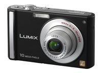 Panasonic Lumix DMC-FS20K 10MP Digital Camera with 4x Wide Angle MEGA Optical Image Stabilized Zoom (Black)