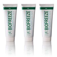 Biofreeze Cold Therapy Pain Relief Gel Tube 4 oz ( Pack of 3)