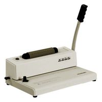 TruBind Coil-Binding Machine - with Electric Coil Inserter - TB-S12 - Professionally Bind Books and Documents - Office or Home Use - Adjustable Hole-Punching and Paper-Size Settings