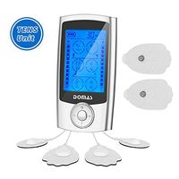 Tens Unit Rechargeable Massage Machine Therapy Device for Pain Management and Rehabilitation with 24 Modes and 6 Pads Massager Great for Treating Back Neck Stress Sciatic Pain and Muscle Relief