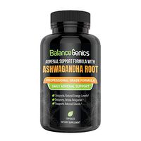 Adrenal Support, Stress Relief, Cortisol Manager - Adrenal Fatigue Supplements with Ashwagandha, Holy Basil, Suma Root, Licorice Root Offering Stress Response, Anxiety Relief, Adrenal Health