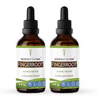Fingerroot Tincture Alcohol Extract, Organic Fingerroot (Boesenbergia rotunda) Dried Root (2x4 FL OZ)