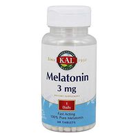 KAL 3 Mg Melatonin Tablets, 60 Count