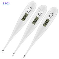 puseky 2PCS/3PCS Portable Digital Thermometer Oral Armpit Temperature Meter for Children Adults