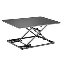 Standing Desk,Height Adjustable 79cm50cm Platform Riser Converter Stand Up Desk,Ergonomic Design Office Tabletop Computer Workstation for Laptop Black