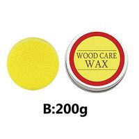 signmeili 2PCS Furniture Wax，Solid Wood Bees Wax 、Maintenance Wax Solid Wood Curing Wax, Furniture Care, Polishing, Waterproof, Wear-Resistant Wax for Wood Furniture