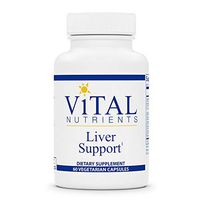 Vital Nutrients - Liver Support - Herbal Combination to Support Healthy Liver Function - 60 Vegetarian Capsules per Bottle