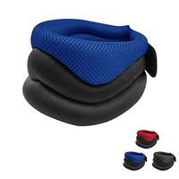 Neck Brace, Neck Cradle, Foam Clavicle Collar, Vertebrae Protector, Whiplash Injury Recovery, Neck Physical Therapy, Neck Pain Relief, Medical Care Neck Traction Brace (Blue)