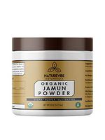 Naturevibe Botanicals USDA Organic Jamun Powder (8 Ounces) - Eugenia Jambolana - 100% Pure & Natural | Supports Immunity System [Packaging May Vary]