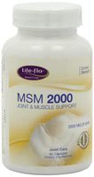 Life-Flo MSM 2000 Capsules, 2000 mg, 60-Count