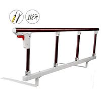 Bed Safety Rails for Adult Elderly Assist Handle Handicap Bed Railing Folding Metal Grip Bumper Bar