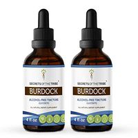 Burdock Tincture Alcohol-Free Extract, Organic Burdock Arctium Lappa Liver and Kidney Health 2x4 OZ