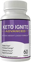 Keto Ignite Advanced Pills Weight Loss Supplement, Appetite Suppressant with Ultra Advanced Natural Ketogenic Capsules, 800 mg Fast Formula with BHB Salts Caffeine Ketone Diet Boost Metabolism
