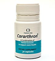 Cararthron: Herbal Anti-inflammatory Supplement, TGA Approved for Osteoarthritis and Rheumatoid Arthritis, 30 Vege Capsules.