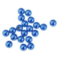20 Pcs 14G Multicolor Body Jewelry Replacement Beads Belly Tongue Ring Screw Accessory Unique Accessories Cheap Design Beautiful Stylish | Color - Blue