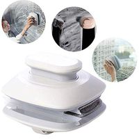 Rziioo Double-Sided Magnetic Window Cleaner, Glass Wiper for High-Rise Double Layer Glazed Windows with Thickness of 5.9"-9.4"(15-24mm), Useful Cleaning Tools,White