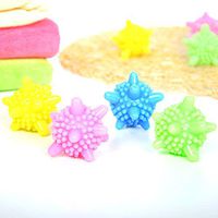 10pcs Solid Colorful Washing Ball Laundry Ball Dryer Balls