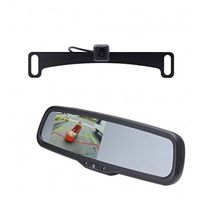 EchoMaster PCam-10I-N Night Vision License Plate Camera with Parking Lines (Mounts Behind License Plate)