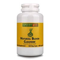 Natural Blood Cleanser Capsules Organic Supplement SpeedyVite® (120 Vegetable Powder Capsules)