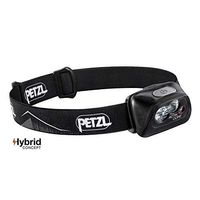 PETZL - ACTIK CORE Headlamp, 450 Lumens, Rechargeable, with CORE Battery, Black