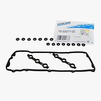 Victor Reinz 11 12 0030 496 Engine Valve Cover Gasket Set OEM 15-33077-02 plus 15 Grommet Seals