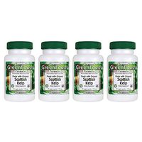 Swanson Made with Organic Scottish Kelp 750 Milligrams 30 Veg Capsules (4 Pack)