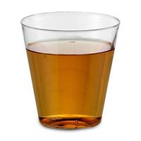 2 OZ Round Clear Ware Plastic Shot Glasses - Case of 2500 by EMI Yoshi