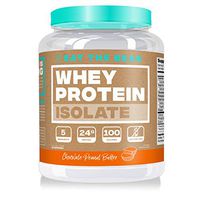 Eat the Bear, Whey Isolate Protein Powder, Keto Friendly Protein Powder, 100 Calories, All Natural, Gluten Free (25 Servings, Chocolate Peanut Butter)